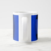 Thin Blue Line Grote Koffiekop (Achterkant)
