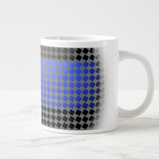Thin Blue Line Grote Koffiekop (Rechts)