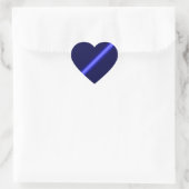 Thin Blue Line Hart Sticker (Tas)