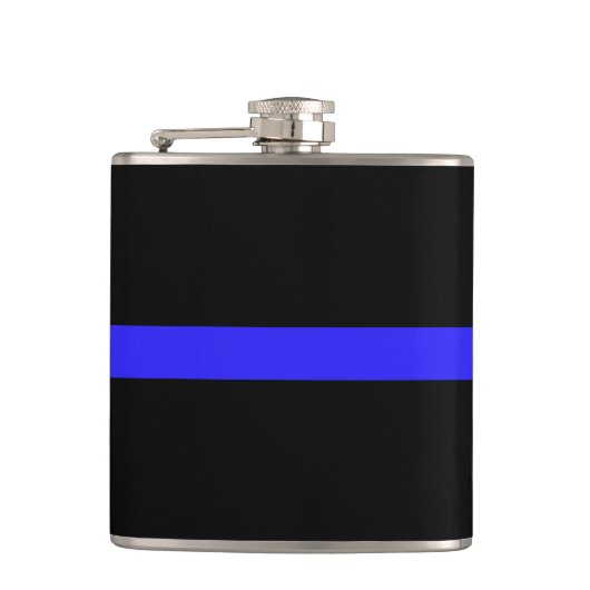 Thin Blue Line Heupfles (Voorkant)