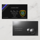 Thin Blue Line Houston Visitekaartje (Voorkant / Achterkant)