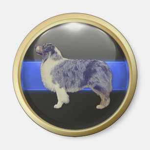 Thin Blue Line Ik ben een Sheepdog Magneet