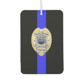Thin Blue Line in rumoe Officer Badge Luchtverfrisser (Voorkant)