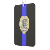 Thin Blue Line in rumoe Officer Badge Luchtverfrisser (Links)