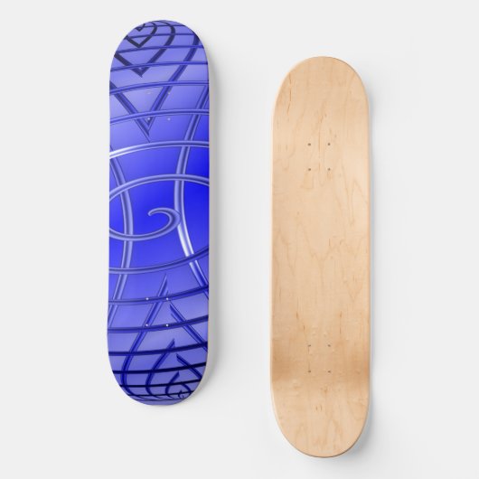 Thin Blue Line Iron Works Skateboard (Voorkant)