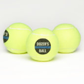 Thin Blue Line K9 Politie Dog gepersonaliseerd Tennisballen (Multi)