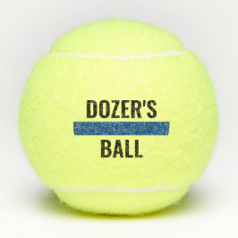 Thin Blue Line K9 Politie Dog Name Persoonlijk Tennisballen