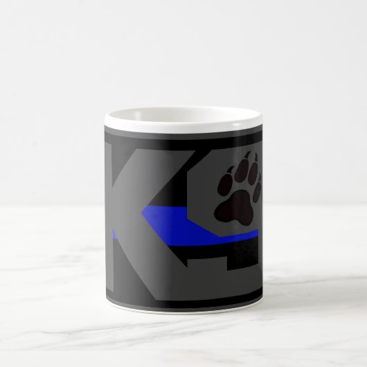THIN BLUE LINE K9 UNIT WET HANDHAVING KOFFIE MOK (Center)