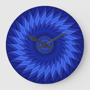 Thin Blue Line Kaleidoscope Grote Klok