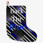 THIN BLUE LINE KLEINE KERSTSOK (Voorkant)