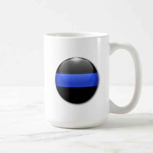 Thin Blue Line Koffiemok (Rechts)