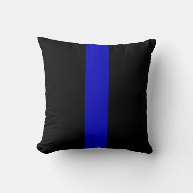 Thin Blue Line Kussen (Voorkant)