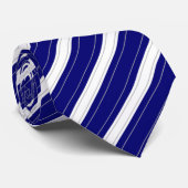 Thin Blue Line Lavish Stripes Stropdas (Opgerold)