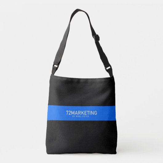 Thin Blue Line Law Enforcement Crossover Bag Tas (Achterkant)