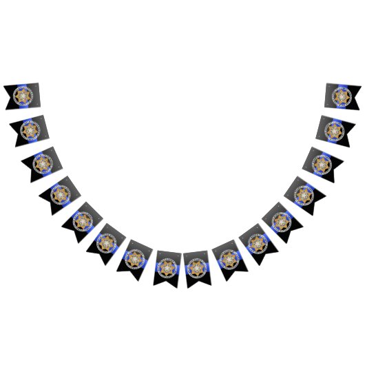 Thin Blue Line Law Enforcement Family Badge Vlaggetjes (Alle)