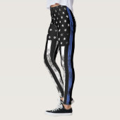 Thin Blue Line Law Enforcement Leggings (Links)