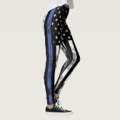 Thin Blue Line Law Enforcement Leggings (Rechts)