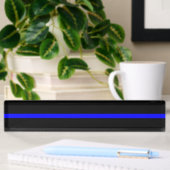 Thin Blue Line - Law Enforcement Police Flag Naambordje