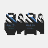 Thin Blue Line Law Enforcement Police Retirement Bedankdoosjes (Uitgevouwen)