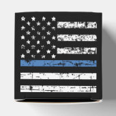 Thin Blue Line Law Enforcement Police Retirement Bedankdoosjes (Bovenkant)
