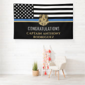 Thin Blue Line Law Enforcement Police Retirement Spandoek (Insitu)