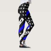 Thin Blue Line Leggings (Rechts)