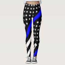 Thin Blue Line Leggings