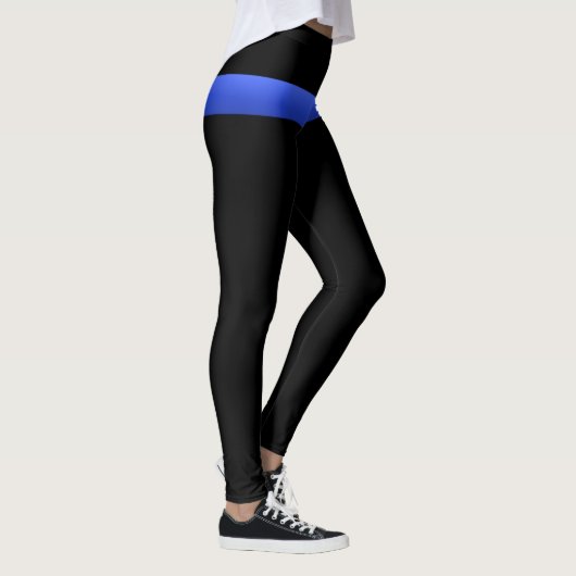 Thin Blue Line Leggings (Rechts)