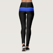 Thin Blue Line Leggings (Achterkant)