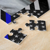 THIN BLUE LINE LEGPUZZEL (Zijkant)