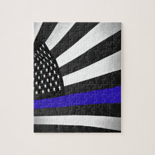 Thin Blue Line Legpuzzel