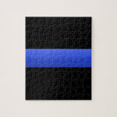 Thin Blue Line Legpuzzel (Verticaal)