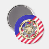 Thin Blue Line Magneet (Voorkant / Achterkant)