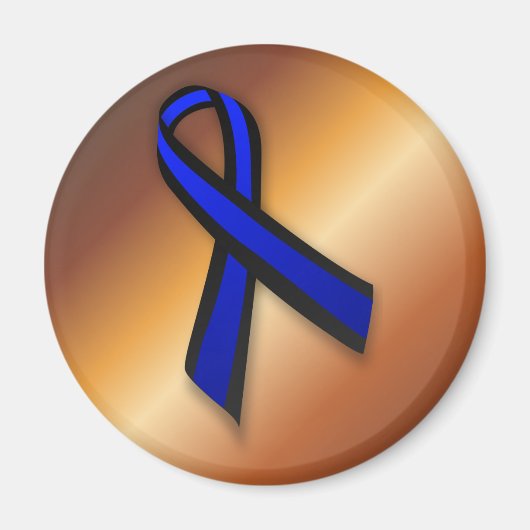 Thin Blue Line Magneet (Voorkant)