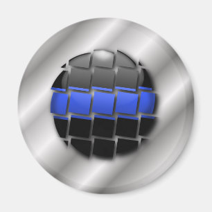 Thin Blue Line Magneet