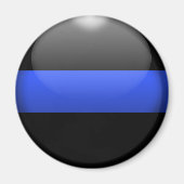 Thin Blue Line Magneet (Voorkant)