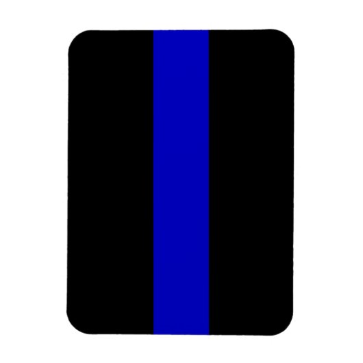 Thin Blue Line Magneet (Verticaal)