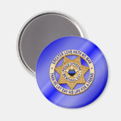 Thin Blue Line Magneet (Voorkant / Achterkant)