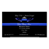 Thin Blue Line Magnetisch Visitekaartje (Voorkant)