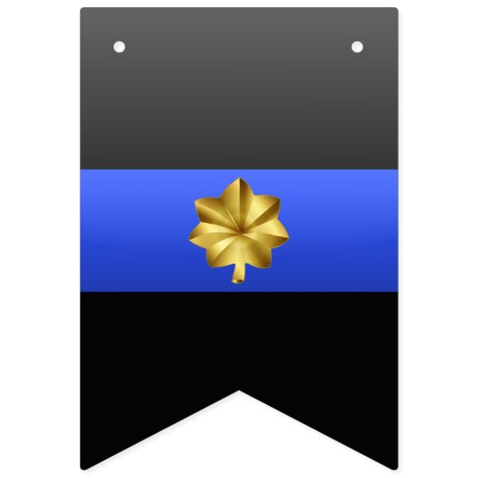 Thin Blue Line Major Promotion Bunting Flags Vlaggetjes (Derde vlag)