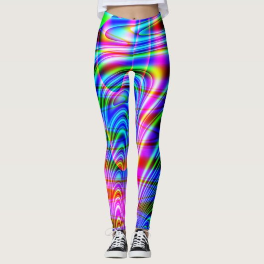 Thin Blue Line - Mesmerizing Leggings (Voorkant)