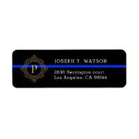 Thin Blue Line Monogram-adres