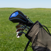Thin Blue Line Monogram Golfheadcover (Insitu)