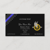 Thin Blue Line Motor Officer Visitekaartje (Voorkant)