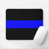 Thin Blue Line Mousepad Muismat (Met muis)