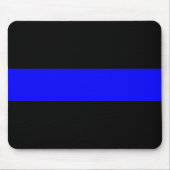 Thin Blue Line Mousepad Muismat (Voorkant)