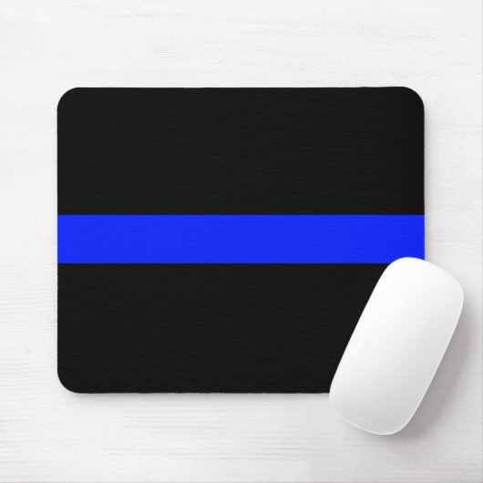 Thin Blue Line Mousepad Muismat (Met muis)