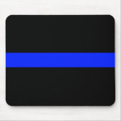 Thin Blue Line Mousepad Muismat (Voorkant)