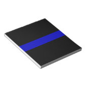 Thin Blue Line Notitieblok (Schuin)
