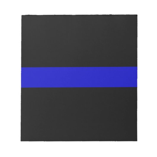 Thin Blue Line Notitieblok (Voorkant)